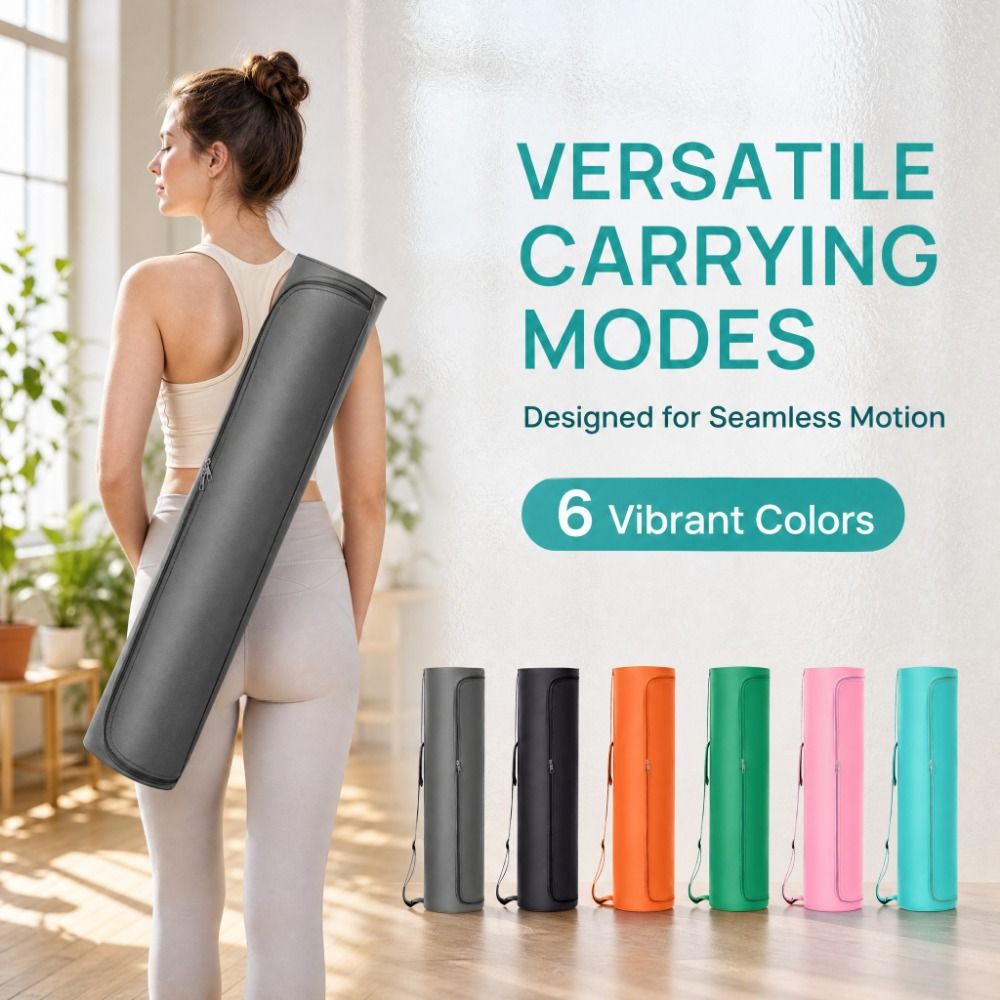 Pilates Yoga Bag - Yoga-Mattentasche mit großem Fassungsvermögen, verstellbarem Riemen