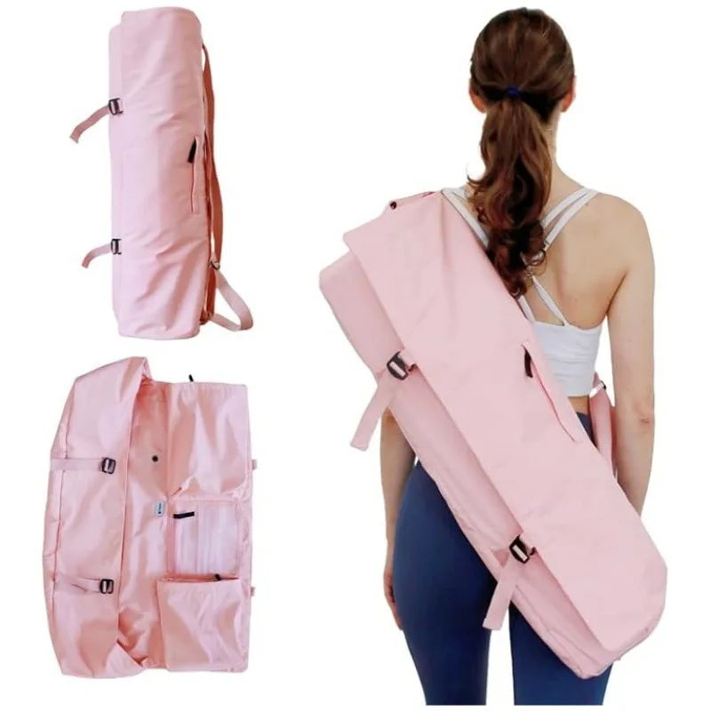 Yoga Mat Bag Carrier - Yogamatten-Tasche mit Tasche für Wasserflaschen und