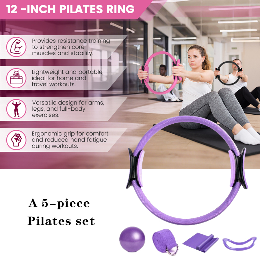 Fünfteiliges Pilates-Essential – Pilates Yoga For Weight Loss Bewertung und Preis