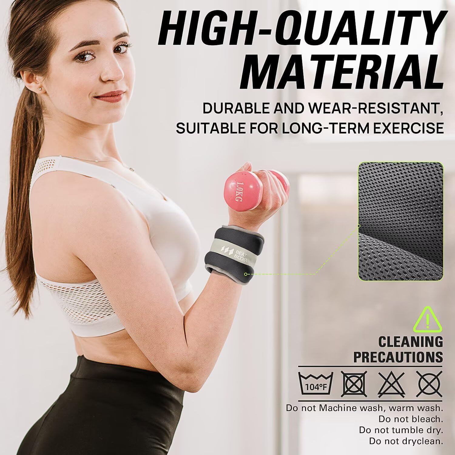 2 stücke 0,25/0,5/0,75/1/2 kg  – Pilates Ankle Strap Bewertung und Preis