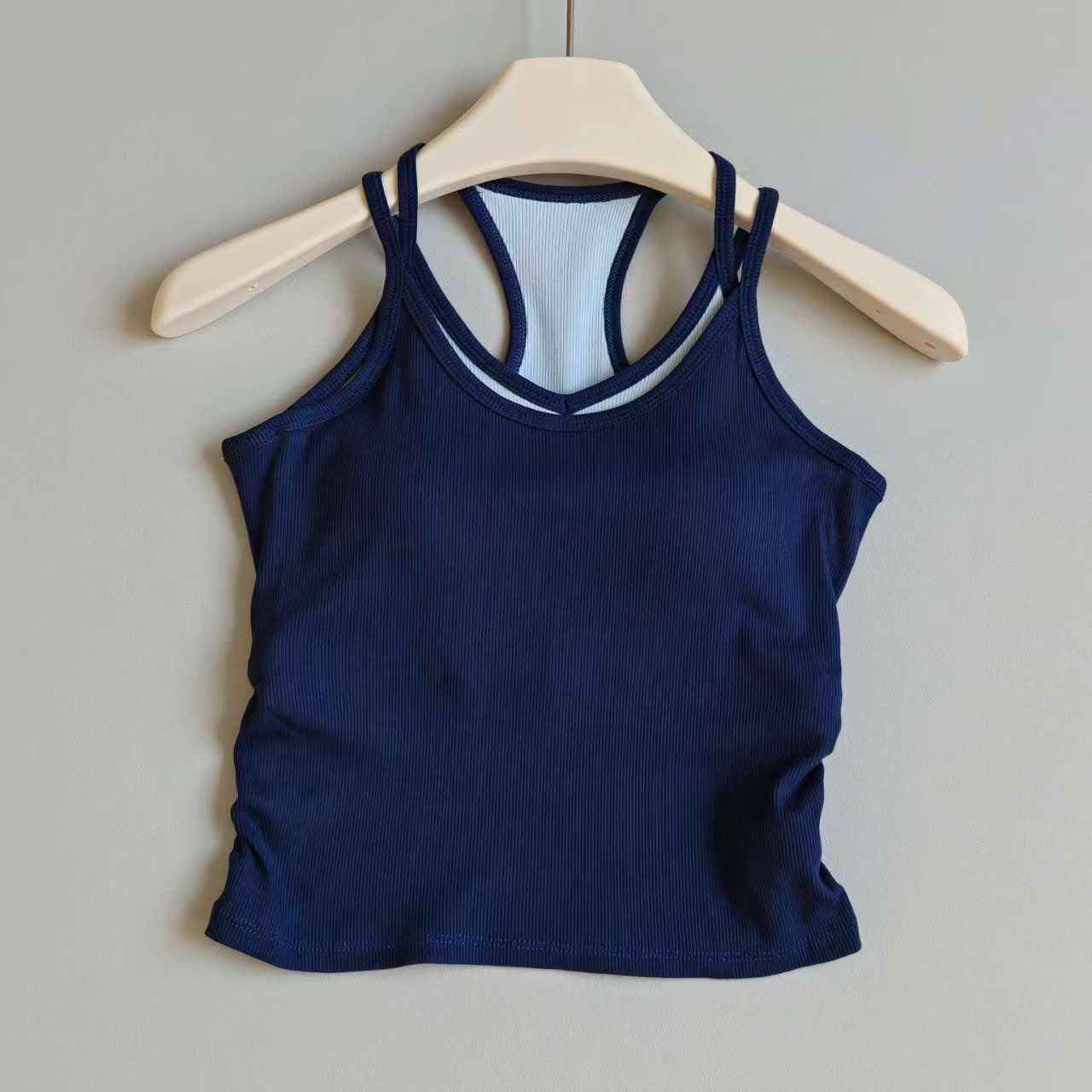 Kontrastfarbene Yoga-Weste für – Pilates Yoga Clothes Bewertung und Preis