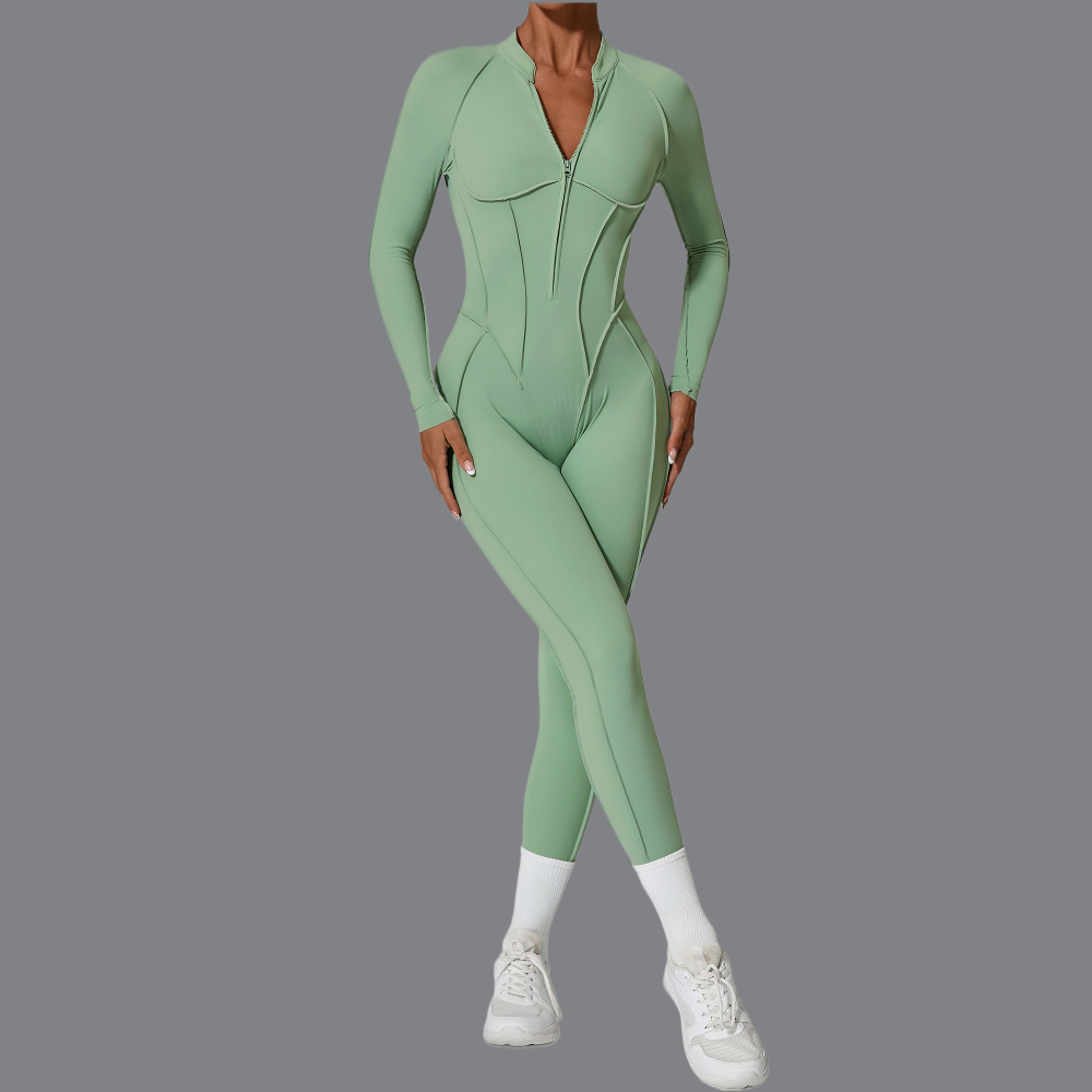 Nahtloser Damen-Jumpsuit mit R – Pilates Yoga Clothes Bewertung und Preis