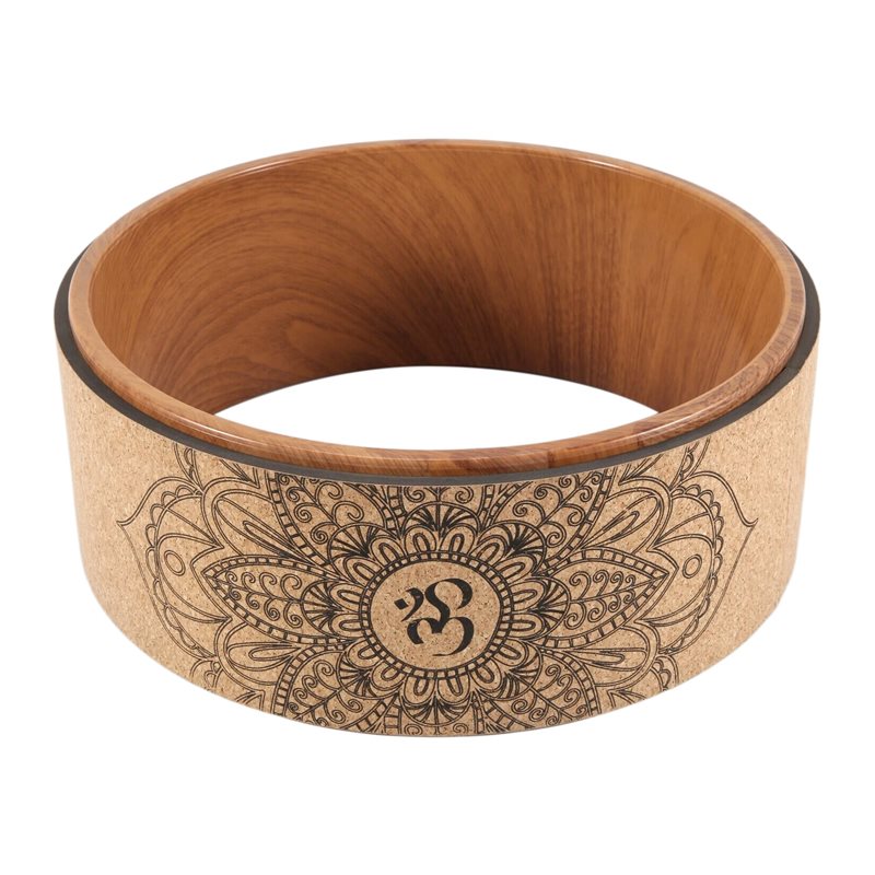 Kork-Yoga-Rad für Yoga-Posen u – Yoga Wheel Dharma Bewertung und Preis