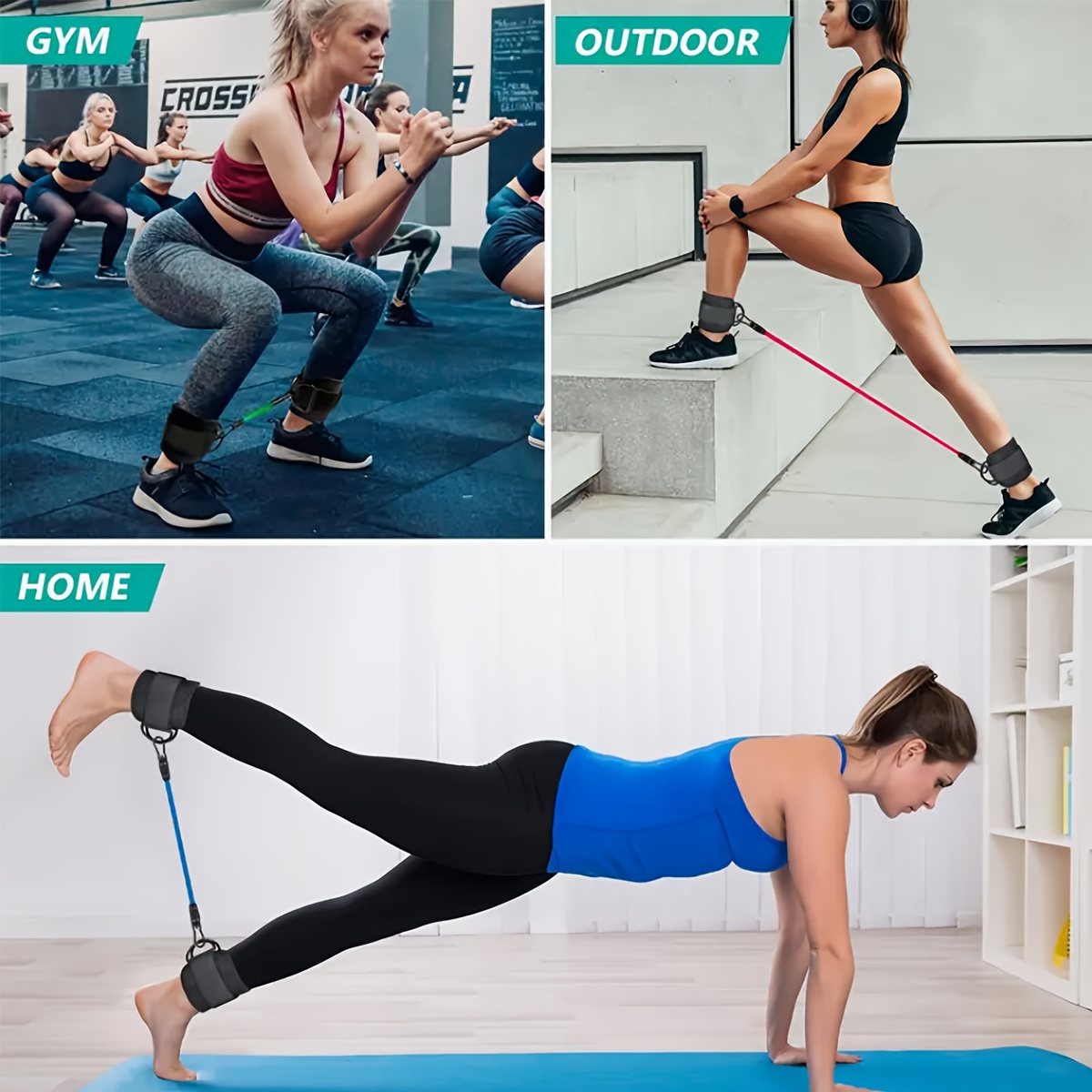5-teiliges Knöchel-Widerstands – Pilates Ankle Strap Bewertung und Preis