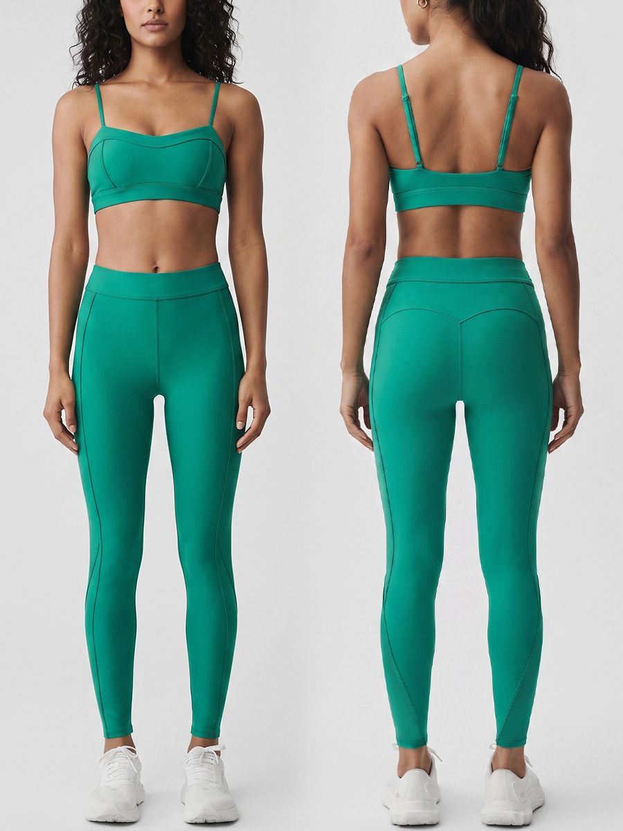 Damen-Yoga-Anzug mit hoher Tai – Pilates Yoga Leggings Bewertung und Preis