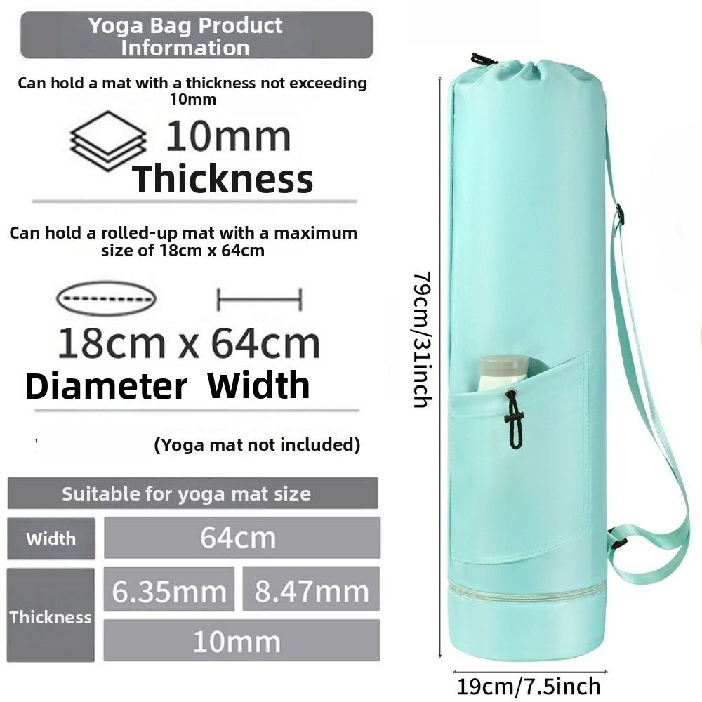 Große Kapazität Yoga-Matten-Au – Yoga Mat Bag Carrier Bewertung und Preis