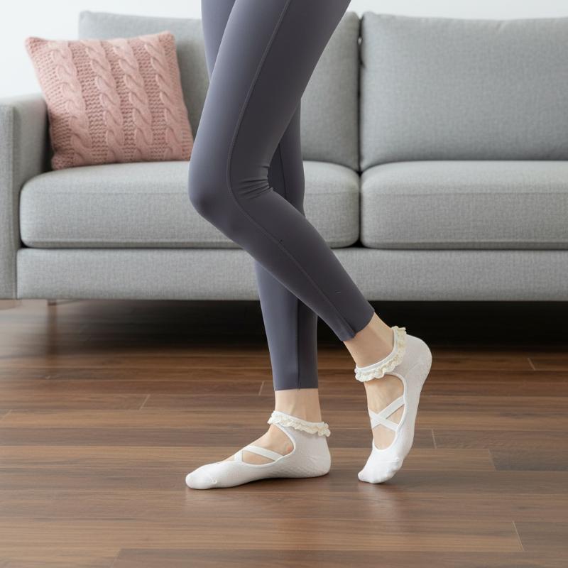 1 Paar Niedliche Spitzen-Pilat – Pilates & Yoga Studio Alineacion Bewertung und Preis